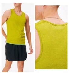 New Outdoor Voices Seamless Tank in Green Apple Men’s Size Large