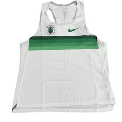 Nike Dri-Fit ADV Oregon Track Club Singlet White Green DR5812-100 Men Size XL
