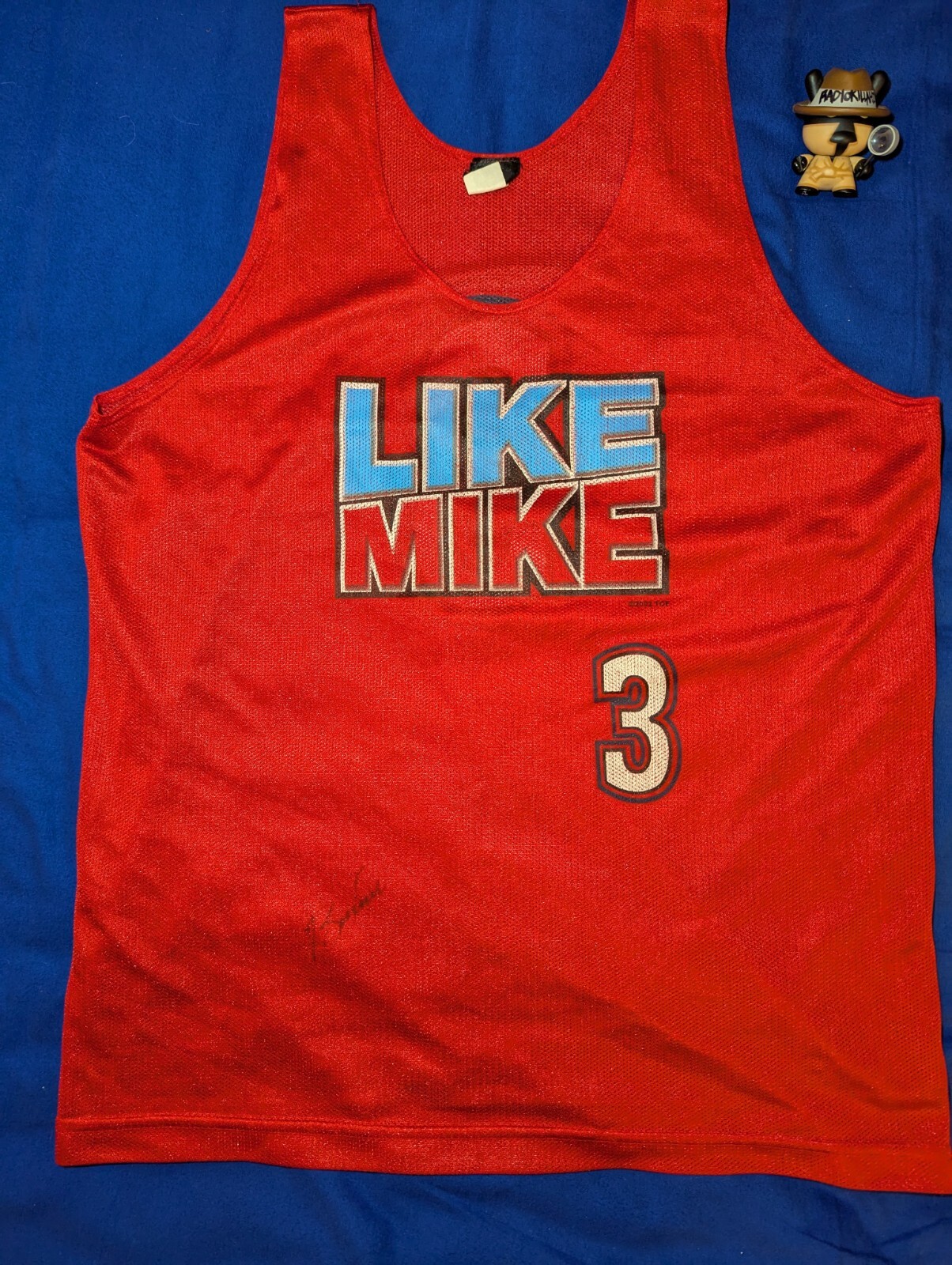 Vintage Like Mike Jersey 2002 Signed By Bow Wow Sz XL gallery