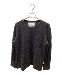INOUE BROTHERS Baby Alpaca Knit Size: S Men Gray