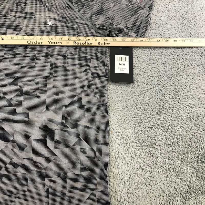 Spyder Shirt Mens Medium Swim Rash Guard Shirt Digital Camo UPF 30 Surf Gray gallery