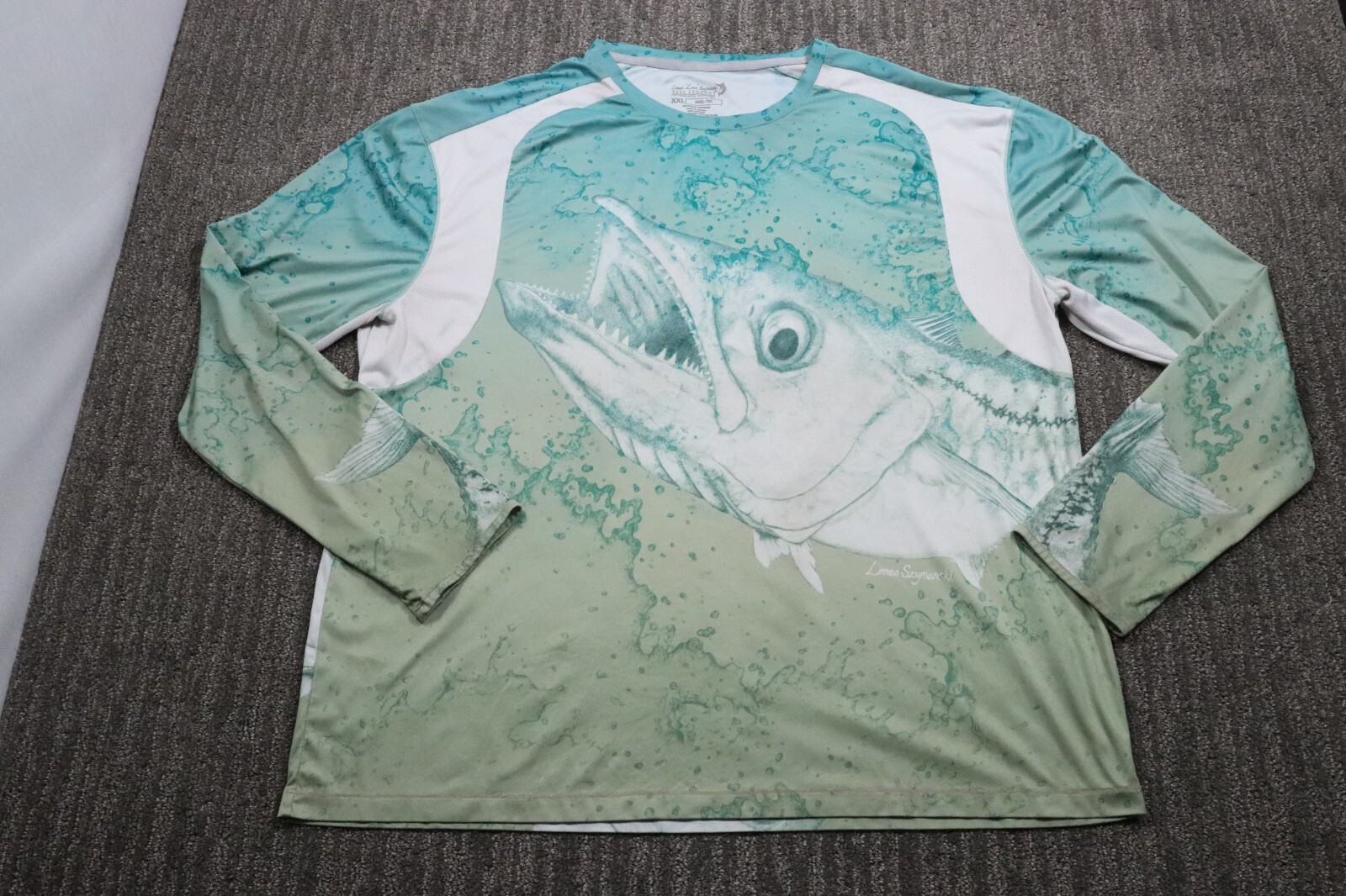 Reel Legends Linnea Szymanski Reel-Tec Fishing Long Sleeve Shirt Men's 2XL gallery