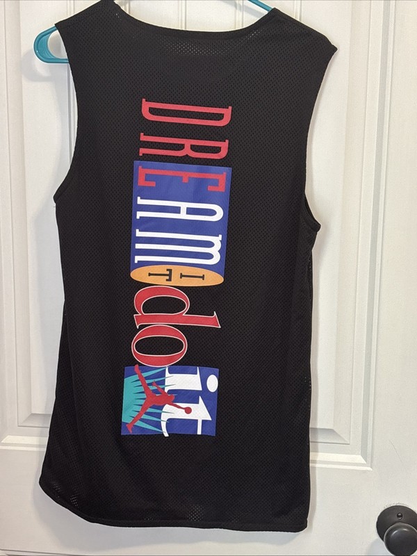 Nike Air Jordan TANK Mesh AJ9 Retro Flight Nostalgia Tank Top Jersey Size Small gallery