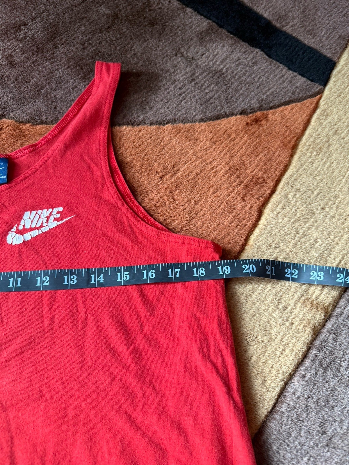 Vintage 80’s Nike Running Muscle Tank Size Large Blue Tag gallery