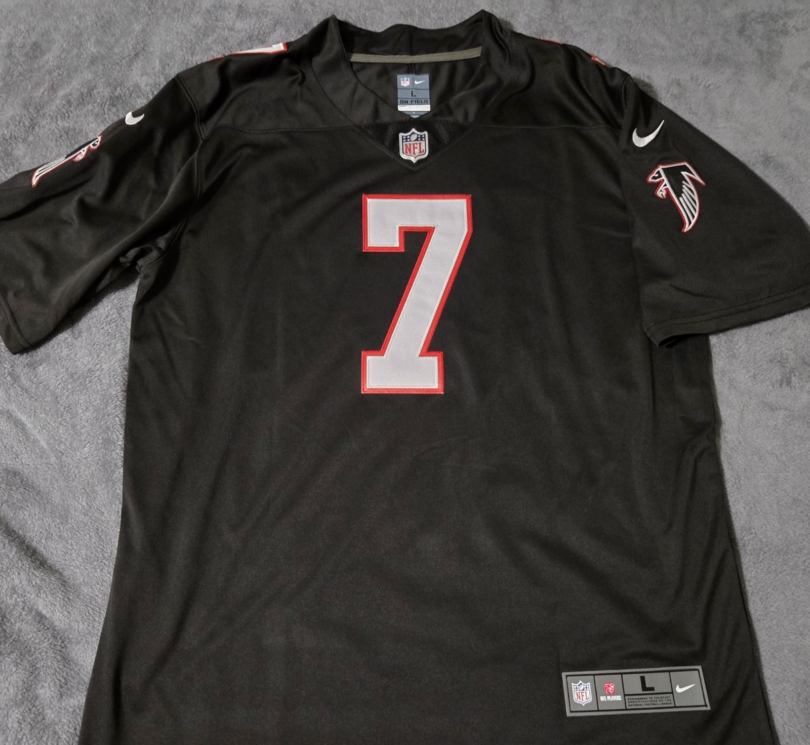 Fast Free Shipping! Large Bijan Robinson Atlanta Falcons ALT Stitched Jersey 7 gallery