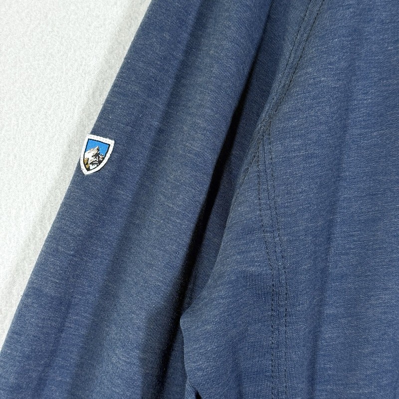 Kuhl Shirt Mens Large 1/4 Zip Pullover Hiking Outdoor Tencel Blend Thumbholes gallery