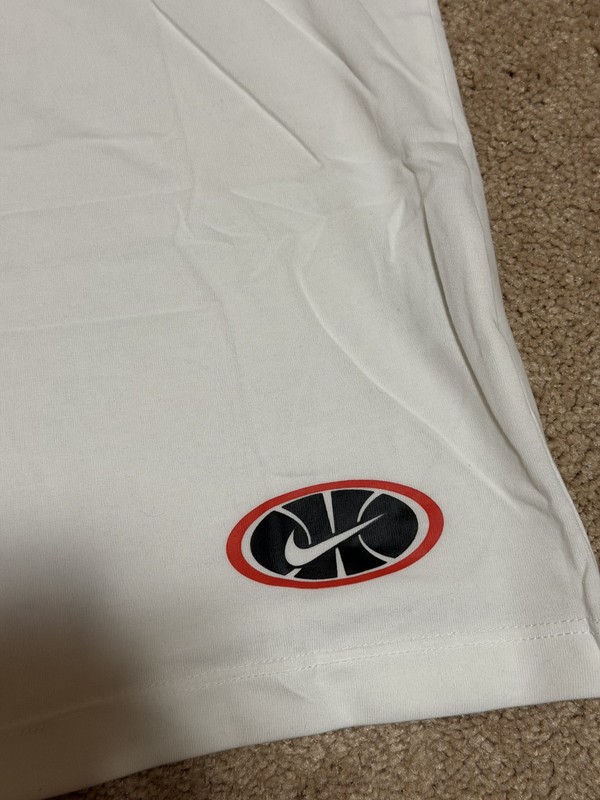 BRAND NEW Nike Men's Medium Just Do It Mens T-ee Sports Training Dri-fit White gallery
