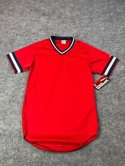 Wilson Mens Medium Vintage Baseball Jersey 90s USA Made Deadstock Core NWT Retro