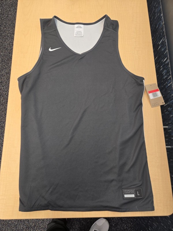 Nike Elite Reversible Basketball Practice Jersey Anthracite HM9957-060 gallery
