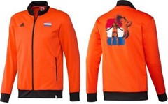 Adidas HOLLAND Track jersey sweat shirt Top Netherland World Cup Jacket~Sz XL~NW