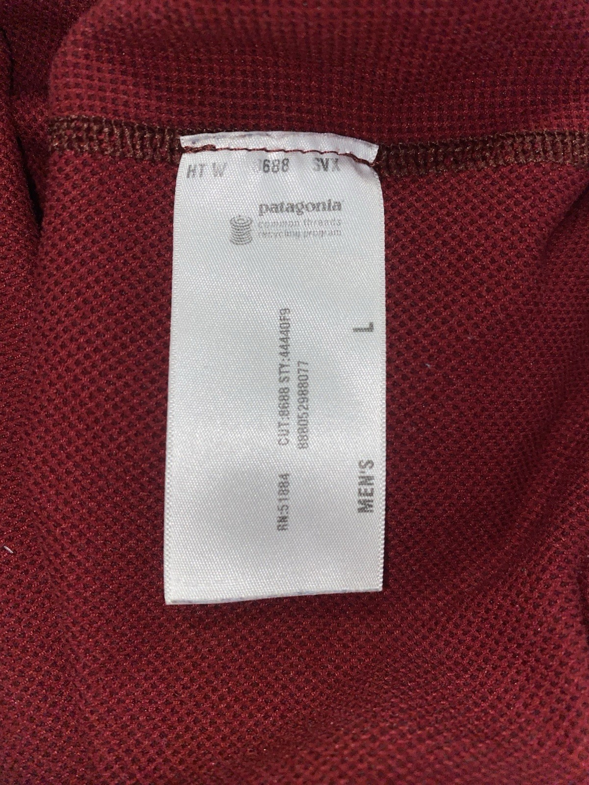 Patagonia Capilene 3 Base Layer Shirt Mens Large 1/4 Zip Pullover 44440 gallery