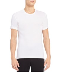 Calvin Klein Mens Light Basic T-Shirt, white, M