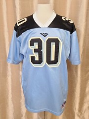 Vintage Pony Sports Apparel Stitched Team PONY #30 Light Blue Jersey Mens Large