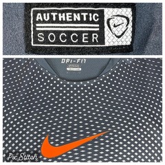 Nike Dri-FIT World Cup Soccer performance Men L Authentic Sport Training Futbol
