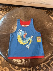 Pokemon x Target adult Trainer Jersey Gyarados reversible size Large