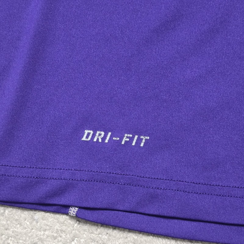 Nike Pro Combat Dri Fit Compression Shirt Mens L Short Sleeve Athletic Purple gallery
