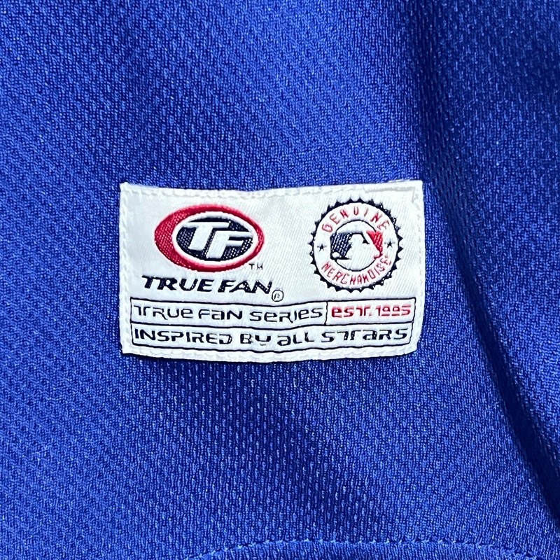 Vintage Chicago Cubs Blue Button-Up Baseball Jersey True Fan Block-Letter gallery