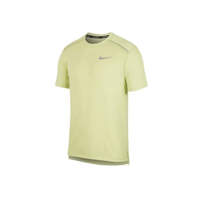 NIKE Dri-FIT Miler 1.0 Running Shirt Yellow Volt Men’s Sz S *NEW* AJ7565-331 gallery