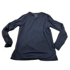 Bruce Bolt Mens Performance Long Sleeve Shirt Black Athletic Training Top M I07