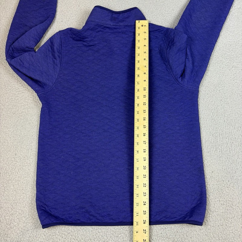 Holderness Bourne Pullover Men Medium Blue Golf Performance Casual 1/4 Snap gallery