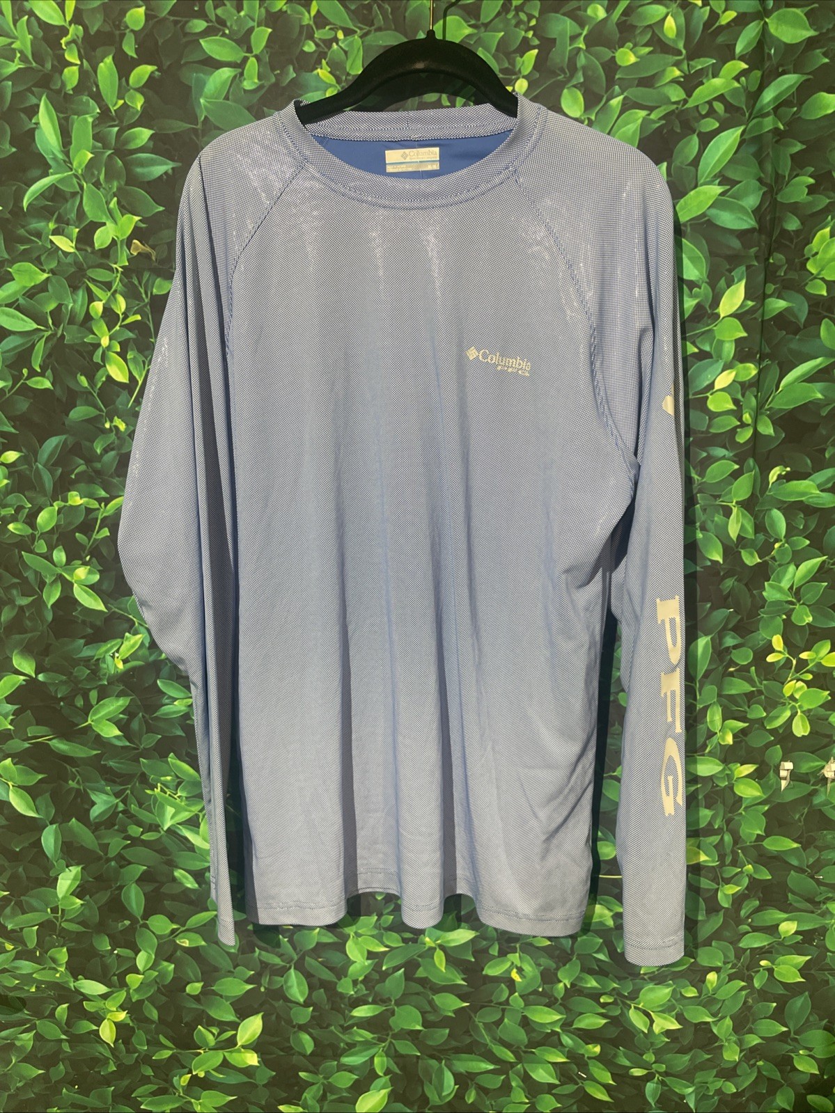 Columbia Men’s XL Terminal Deflector LS Shirt Blue gallery