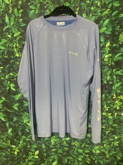 Columbia Men’s XL Terminal Deflector LS Shirt Blue