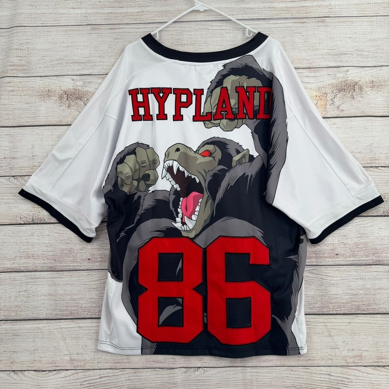 Hypland Dragon Ball Great Ape Jersey Mens XL White Black Oozaru 86 Streetwear gallery