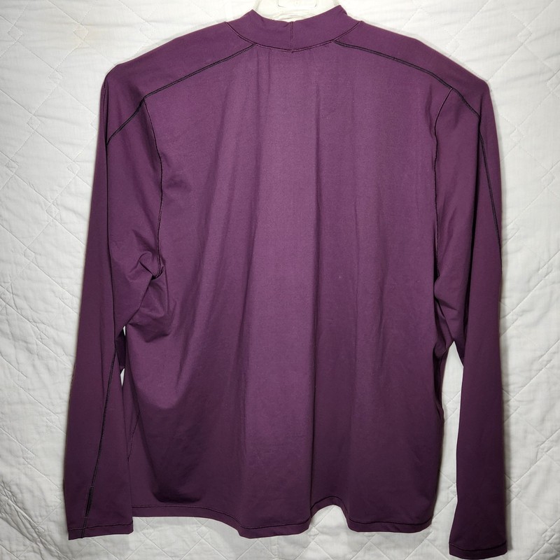 Reebok Speed Baselayer L/S Featuring RBK Fire+ Purple Men’s Size 4XL $90 NWT gallery