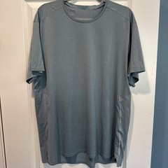 Lululemon Metal Vent Tech Tee Men’s XL Slate Blue Reflective Lightweight