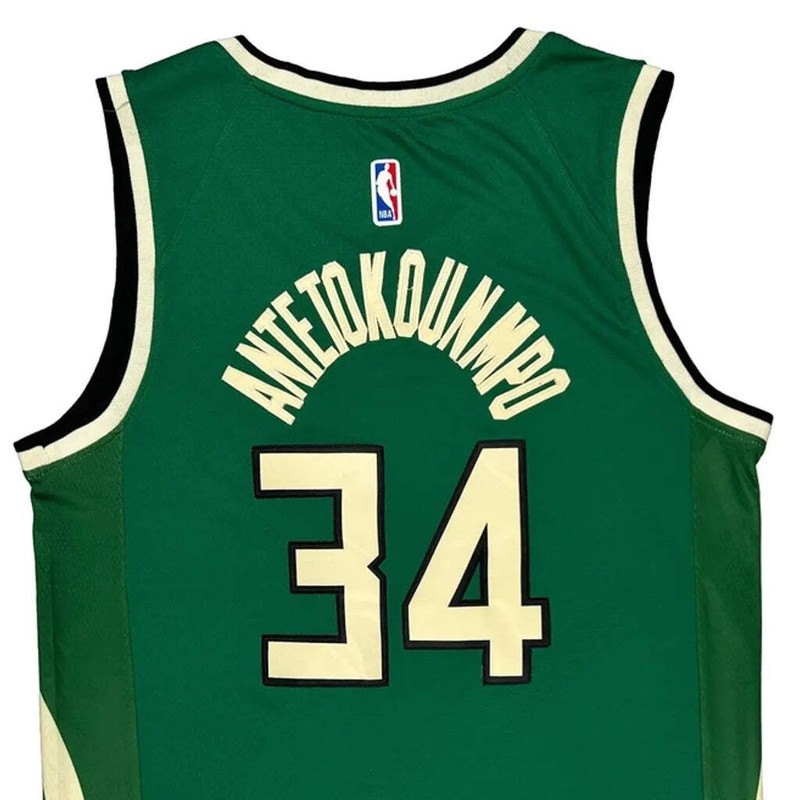 Milwaukee Bucks Nike Nba Jersey - 2XL Green Polyester gallery