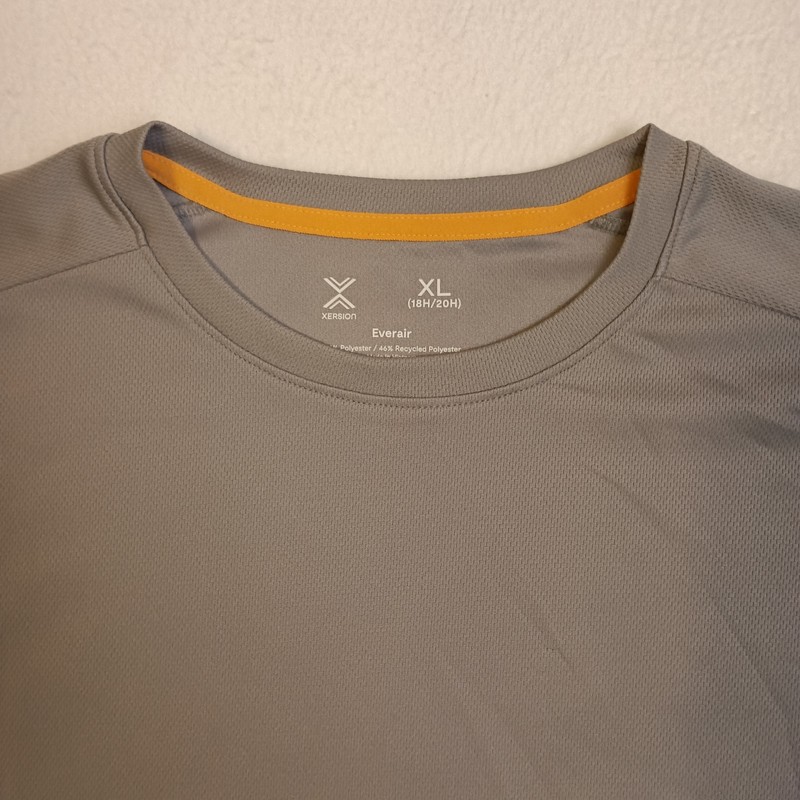 Mens XL Xersion Everair Gray Long Sleeve Athletic Gym Shirt Beast Status gallery
