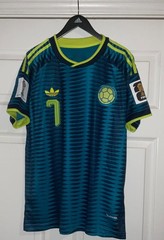 Colombia Fifa World Cup ‘26” Luis Diaz adidas Turquoise Away Jersey 2026 FIFA