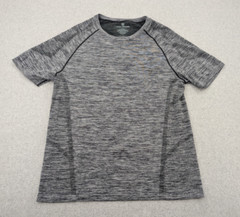 MACK WELDON Stealth T Shirt Mens XL Gray Performance Tee Short Sleeve Crew Neck