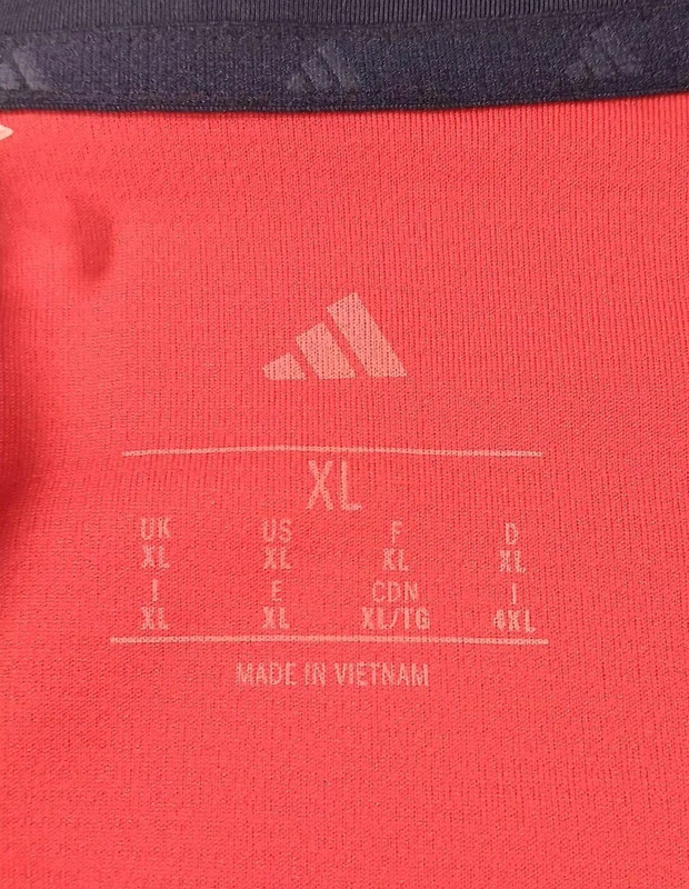 Adidas Golf Lightweight 1/2-Zip Men XL Performance Red Stretch Pullover, New gallery