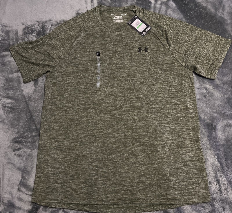 Small Under Armour Men's Tech 2.0 Tee Short Sleeve T-Shirt 1326413-390 GREEN gallery