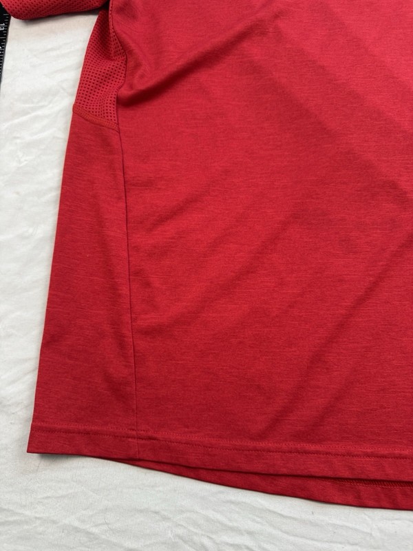 Adidas Louisville Cardinals Shirt Men Medium Red Athletic Performance Tee NCAA gallery