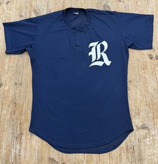 Vintage Late 90s Rice University Mesh Practice Baseball Jersey Large Made In USA