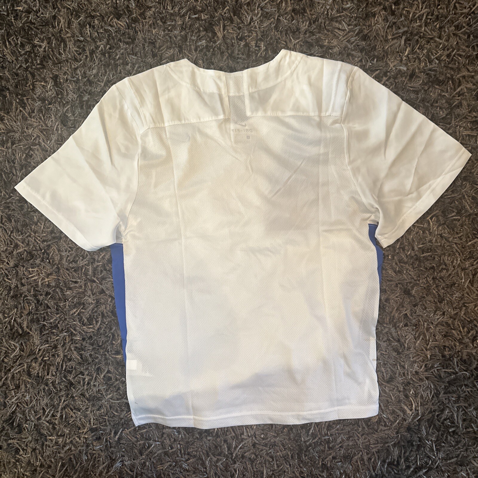 Nike Lacrosse Men's Untouchable Speed Dri-Fit Shirt White Sz Small FREE SHIP $55 gallery