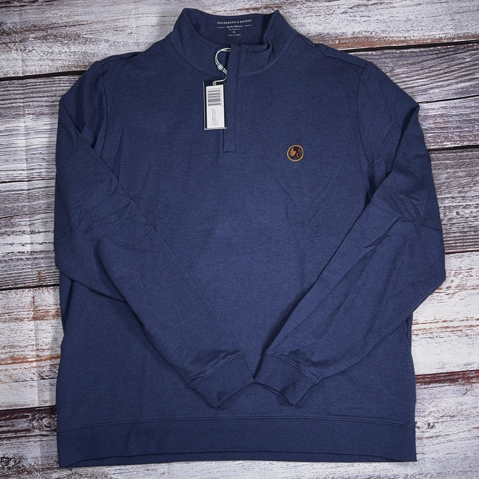 NWT Seminole GC 1/4 Zip Pullover - Blue Atlantic Holderness Bourne - XL XLARGE gallery