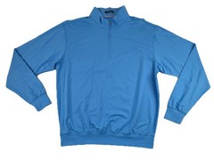 Turtleson 1/4 Zip Pullover Blue Men’s Large Long Sleeve Performance Golf