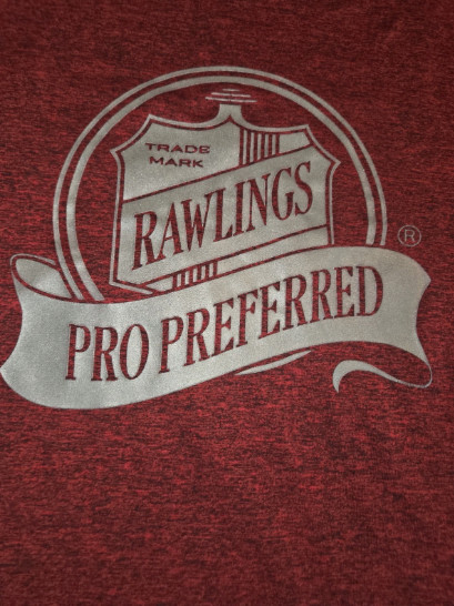Rawlings MLB Baseball Pro Preferred Men's Shirt Size Large Dri Fit Polyester gallery