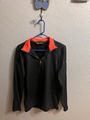 Under Armour Men’s Black 1/4 Zip Up Pullover Fitted Size Medium