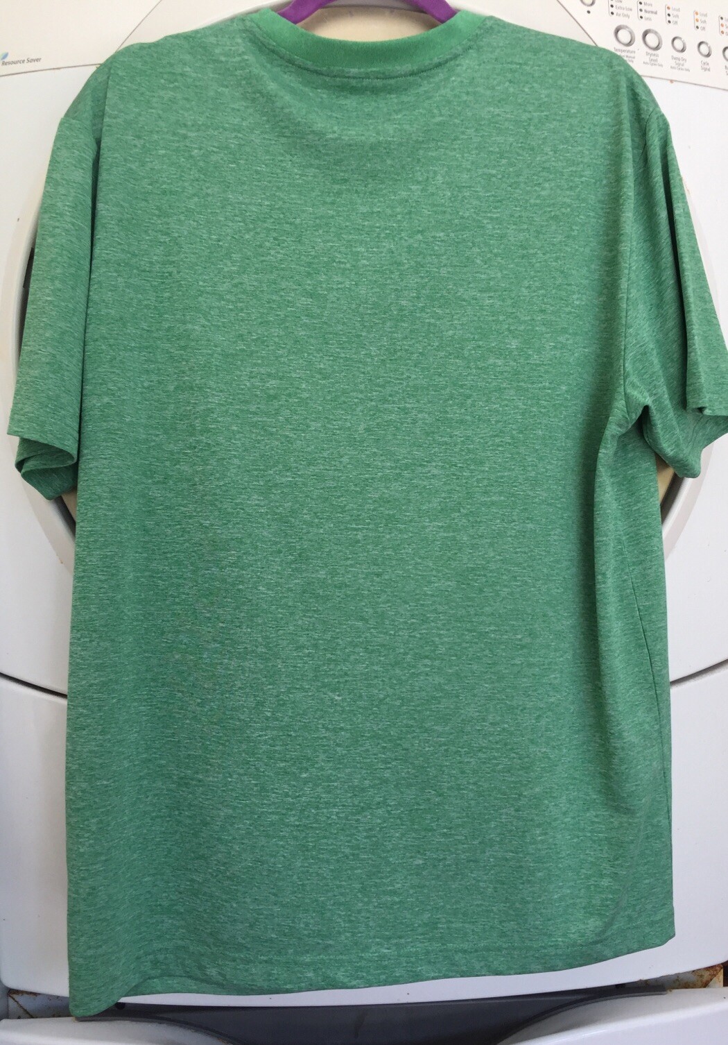 Everlast Mens Green Tshirt Short Sleeve Everdri Polyester Regular Size L gallery