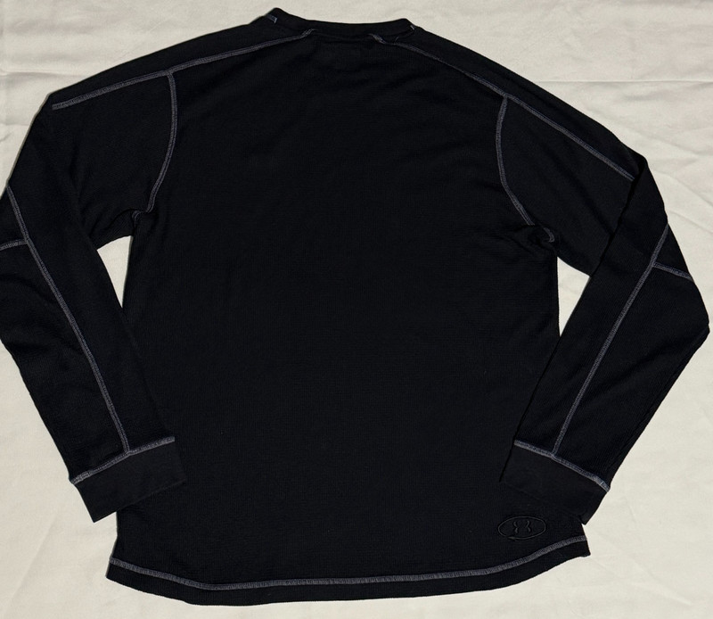 Under Armour All Season Gear Mens L Base Layer Thermal Waffle Catalyst Shirt gallery
