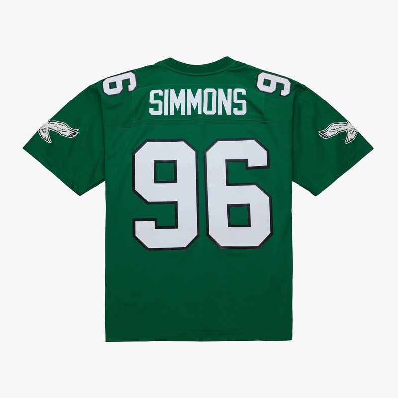 Mens Mitchell & Ness NFL DARK JERSEY EAGLES 1990 CLYDE SIMMONS gallery