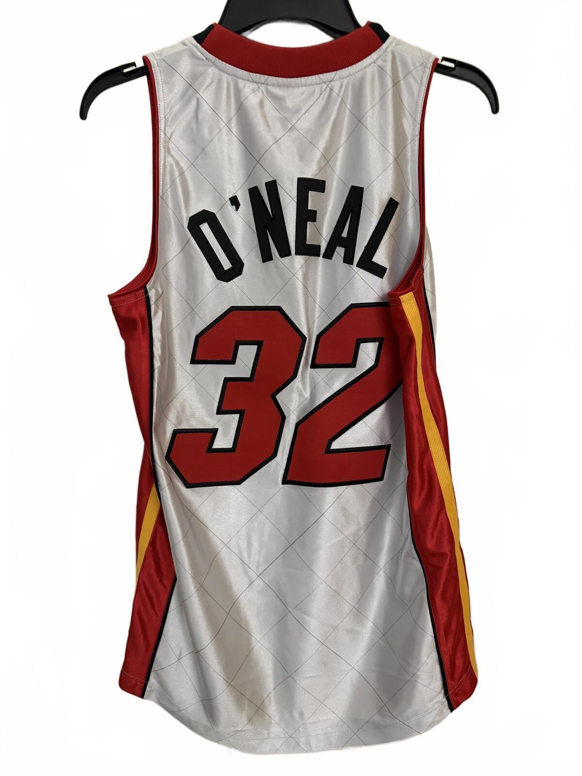 Mitchell & Ness NBA 75th Platinum Swingman Shaquille O'Neal Miami Heat Jersey - gallery