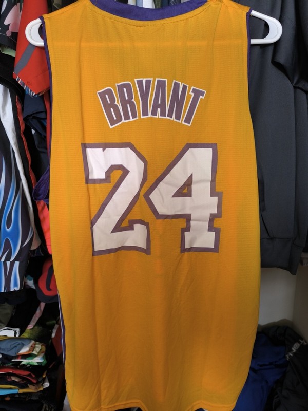 Kobe Bryant links marketing group home game give away x basketball jersey new gallery