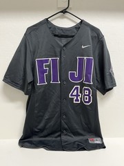 Nike Vapor Phi Gamma Delta Baseball Jersey Shirt FIJI Large Fraternity Authentic