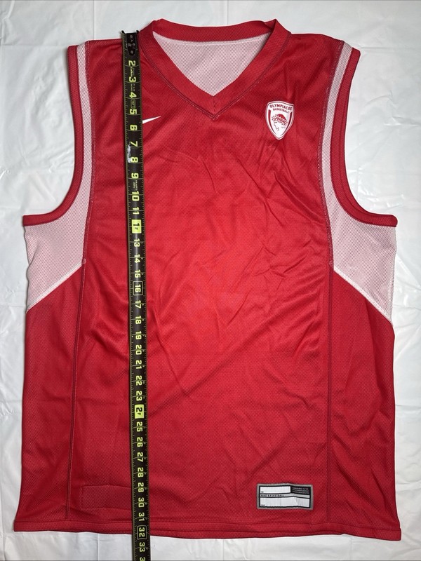 Nike Olympiacos B.C. 2011-12 Reversible Jersey Size 2XLT with Size XLT Shorts gallery