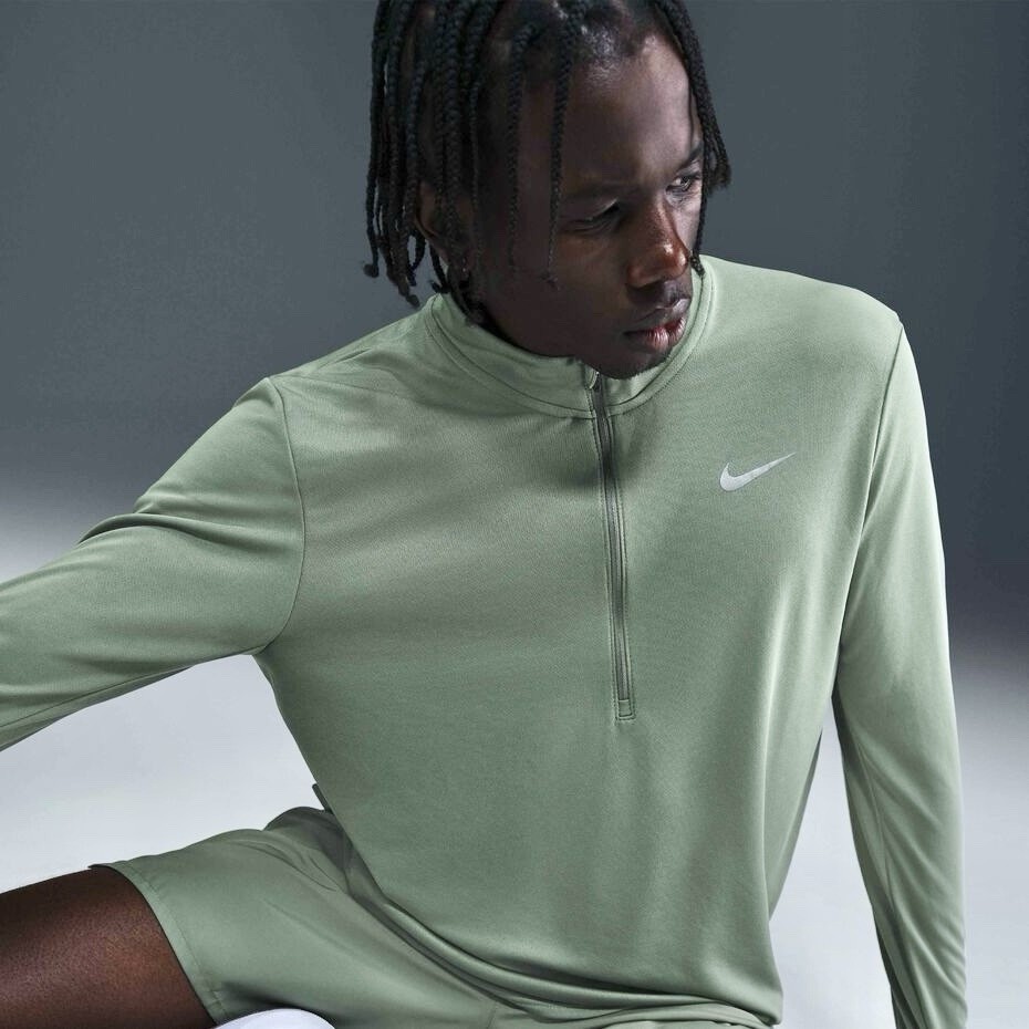Nike Pacer Dri-FIT 1/2-Zip Running Top Clay Green FQ2494-364 Men’s Medium gallery